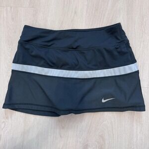 Nike Dri-Fit Womens Tennis Skort Small Dark Teal Athletic Skirt Shorts